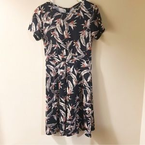 Bokaly vintage print dress size small